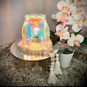 Bubbled Iridescent Warmer